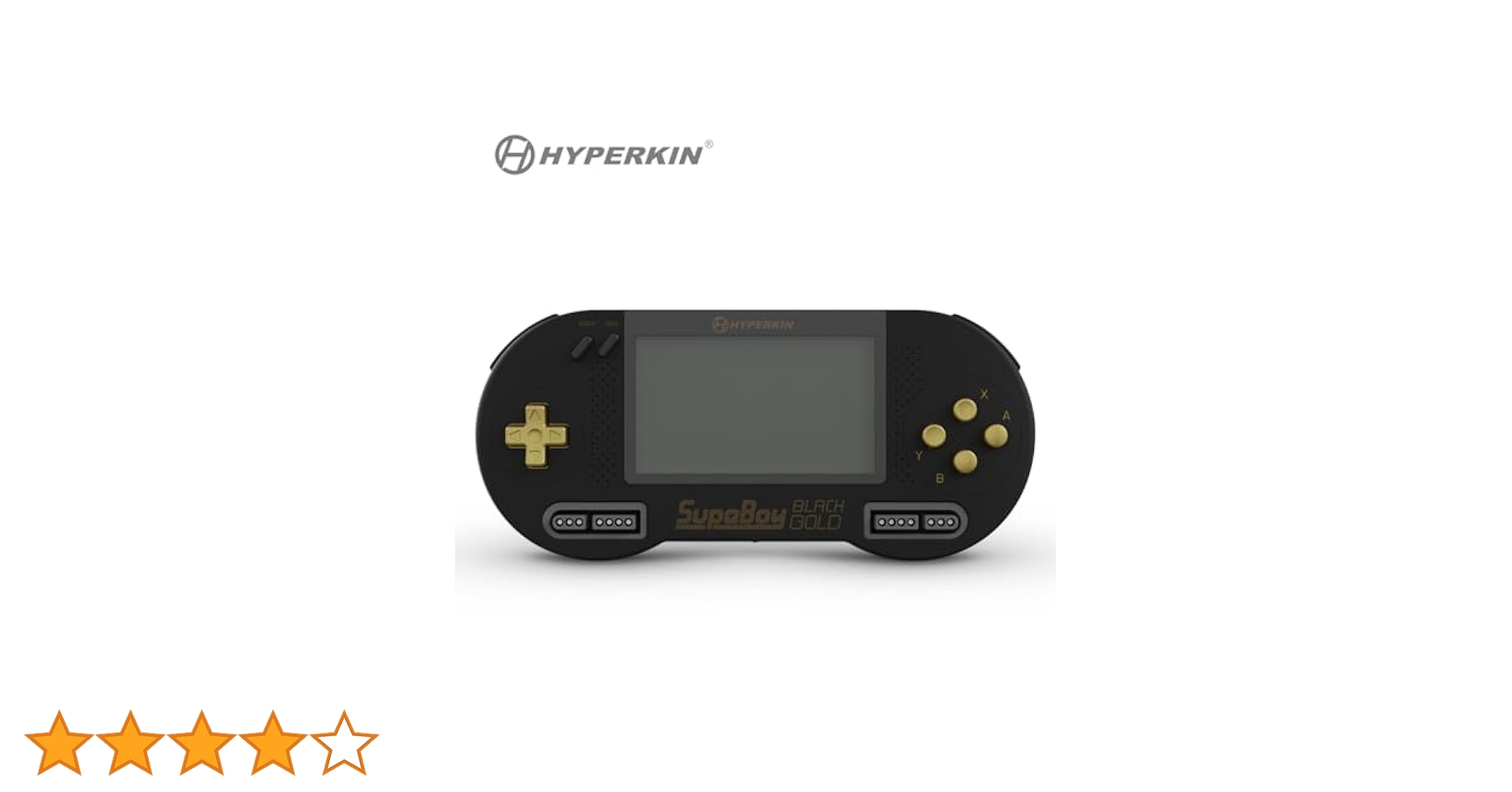 HYPERKIN SUPABOY BLACK GOLD スパボーイ Amazon.co.jp: HYPERKINスパボーイ・ブラック・ゴールド